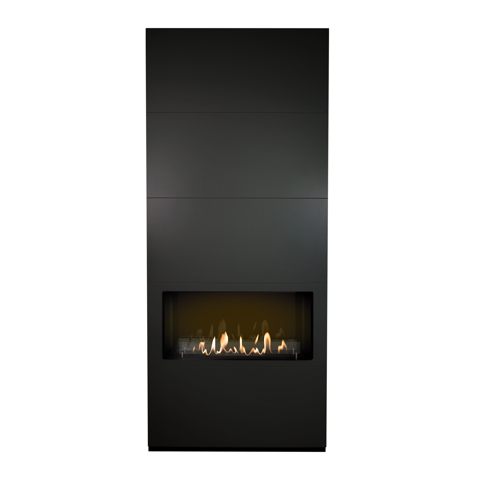 Ambiance bioethanol fireplace (Black RAL9005)