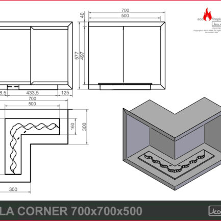 eco fireplace nila cornerx