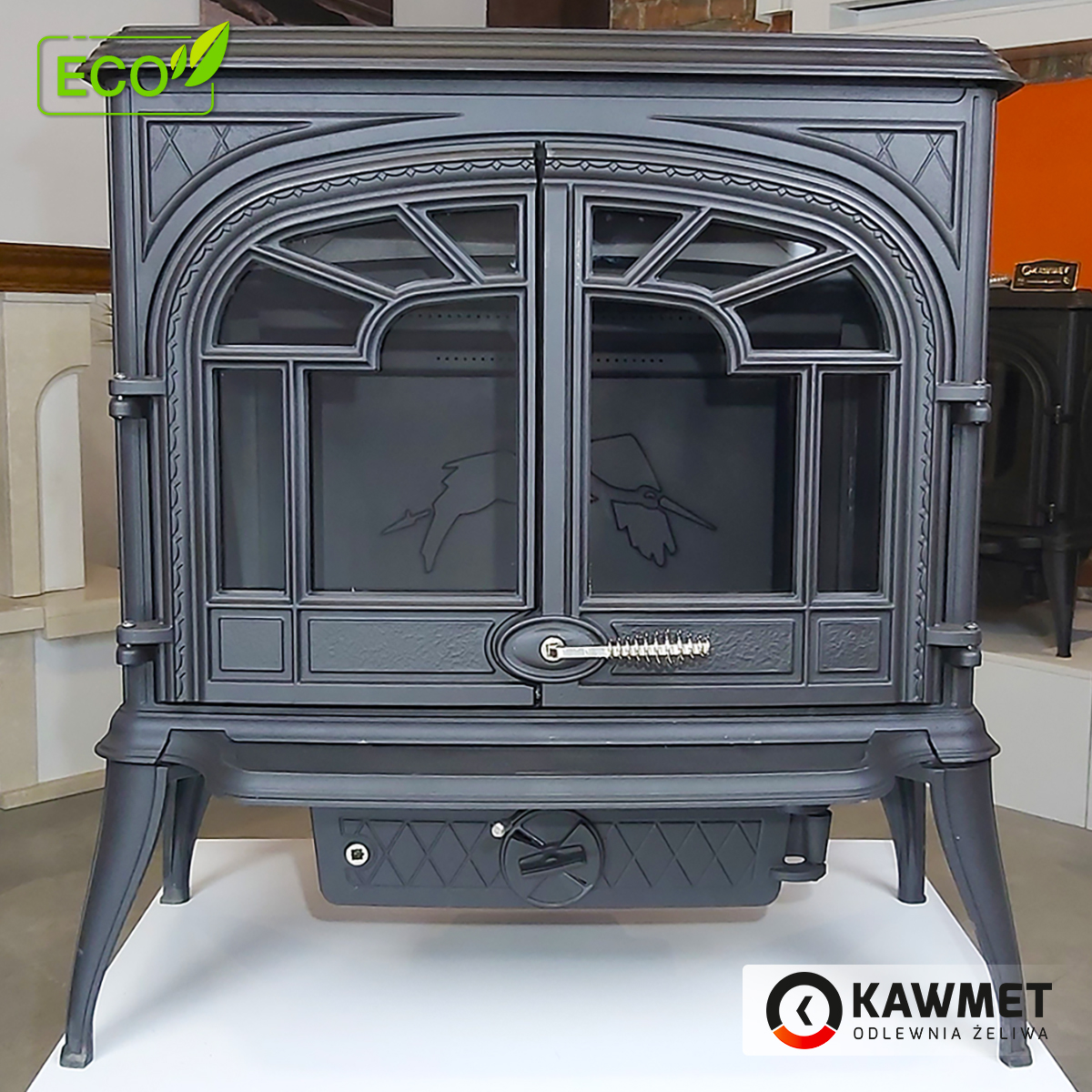 Piec wolnostojący KAWMET Premium SPARTA S10 ECO