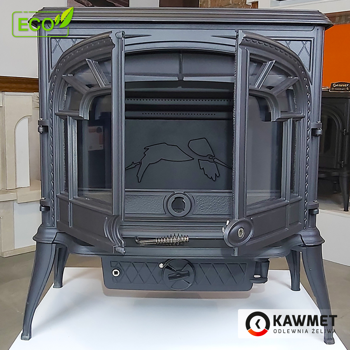 Piec wolnostojący KAWMET Premium SPARTA S10 ECO