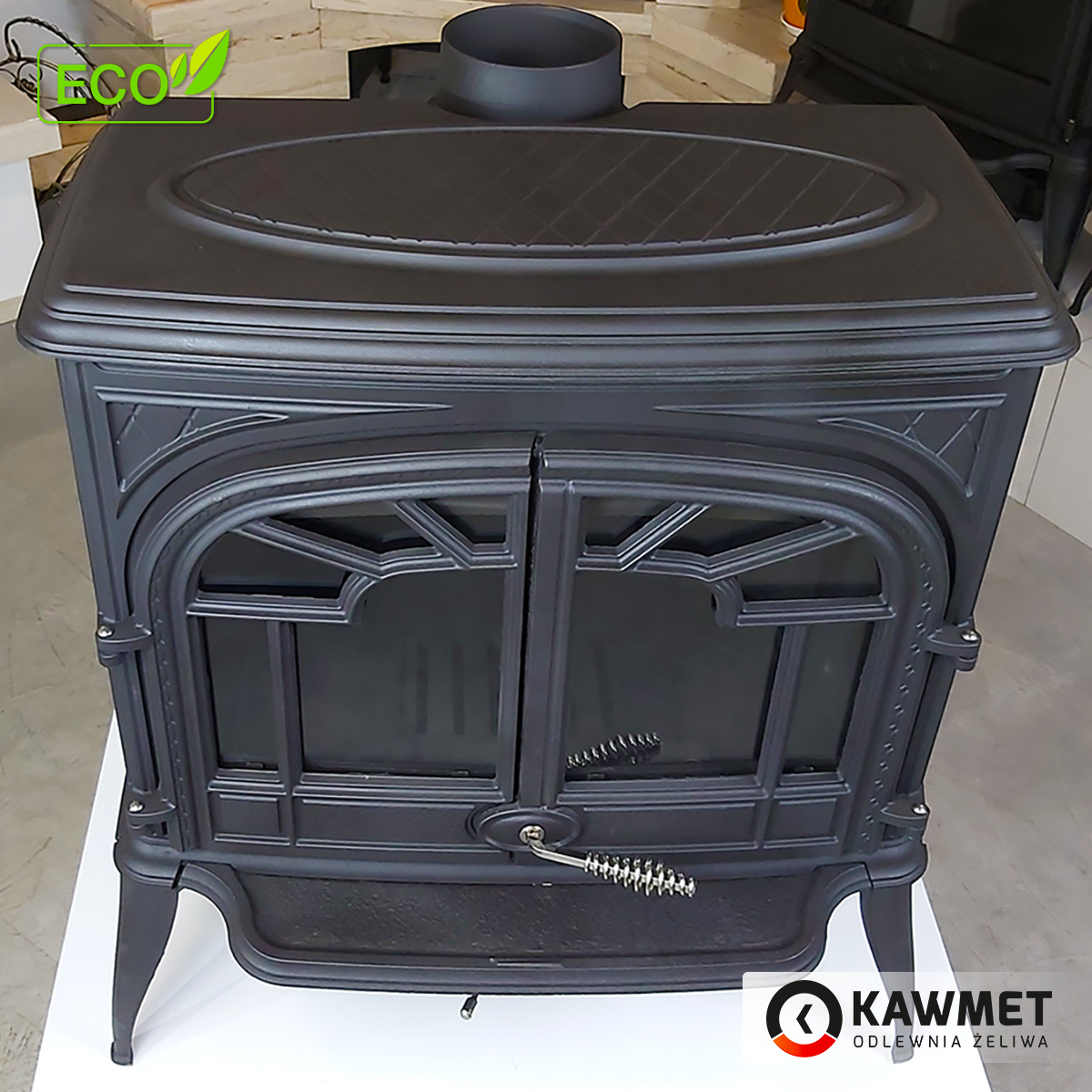 Piec wolnostojący KAWMET Premium ZEUS S9 ECO