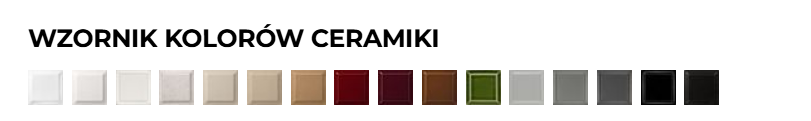 wzornik kolorów ceramiki