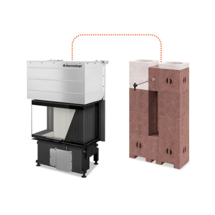 Wkład kominkowy IMPRESSION C 3G L 74.51.37.24(26)A