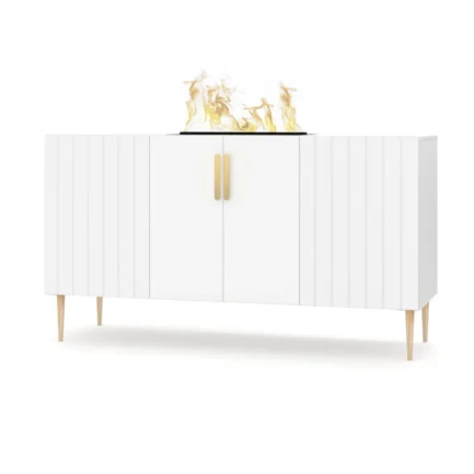 Komoda/Kominek Parowy Prins Biały