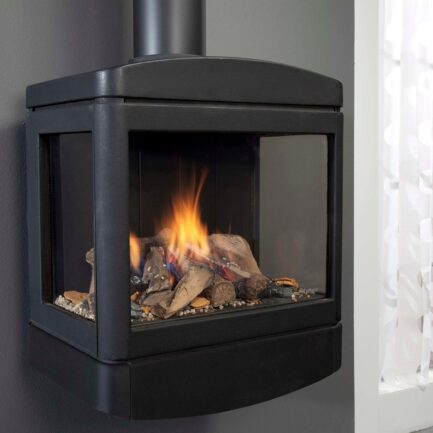 Kominki gazowe wewnętrzne