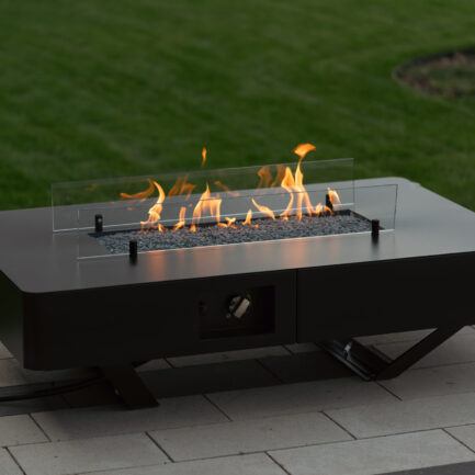 Kominki gazowe zewnętrzne