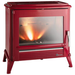 Piec Koza Invicta Modena emalia czerwona