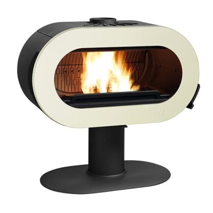 Piec Koza Invicta Fifty emalia kremowa