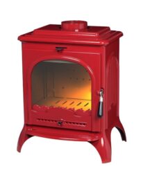 Piec Koza Invicta Seville emalia czerwona
