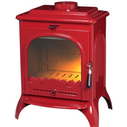 Piec Koza Invicta Seville emalia czerwona