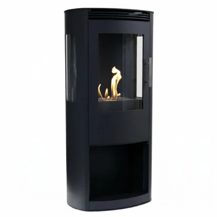 Biokominek Lincoln czarny