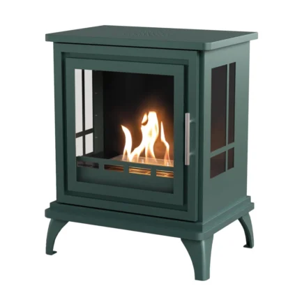 Biokominek Nashville Ciemnozielony