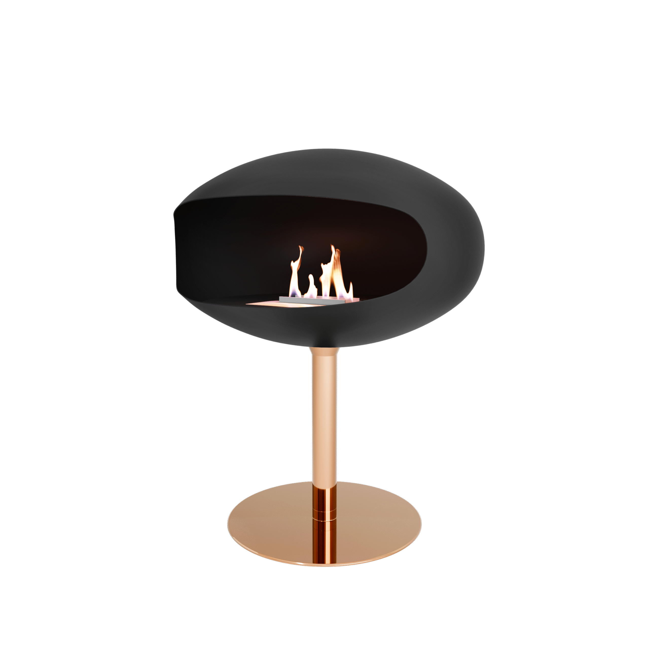 Cocoon Aeris Side - Pedestal Black Shell - Copper (1)