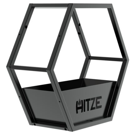 Stojak na drewno - wiszący (logo Hitze)